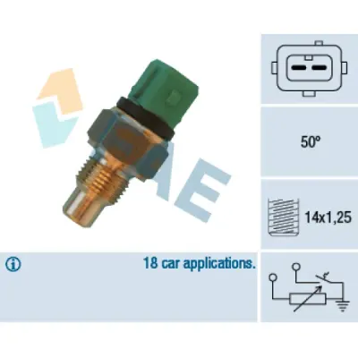 Senzor temperatura lichid racire FAE 34430