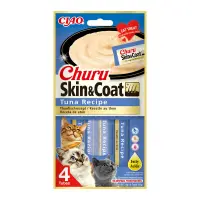 Churu Skin & Coat Pisica, 4x14 grame