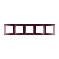 City Rama Cinci Posturi Bordo Metallic