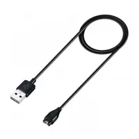 Cablu Incarcare Techsuit TGC1 pentru Garmin Watch Fenix / vivoactive Series, USB-A, Negru