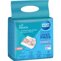Canpol babies Disposable Underpads suport pentru schimbat scutecele de unică folosință 33x45 cm 20 buc