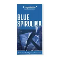 Ciocolata cu spirulina albastra bio, 60g, Benjamissimo