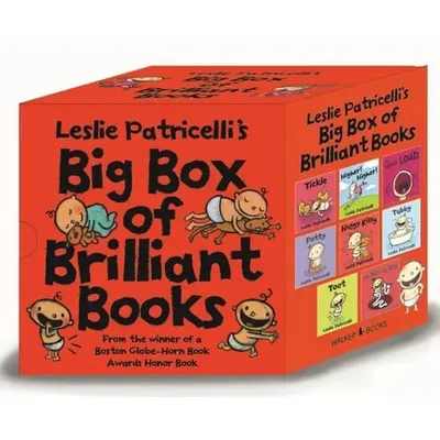 Leslie Patricelli's Big Box of Brilliant 8 Board Books Collection Set