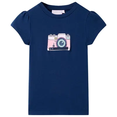 Tricou pentru copii, bleumarin, 116