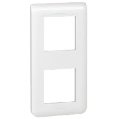 Placa ornament 2+2 module vertical antimicrobian
