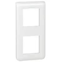 Placa ornament 2+2 module vertical antimicrobian