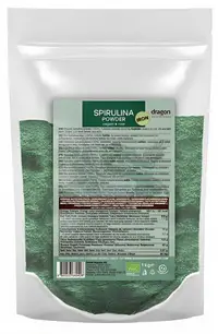 Pudră de spirulină, 1 kg, Dragon Superfoods