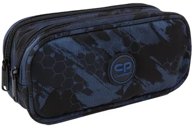 Penar școlar Cool Pack Duke - Kick Navy, 2 fermoare