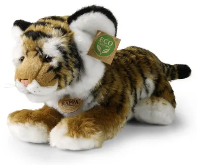Jucărie de pluș Rappa Eco friends - Tigru, 45 cm