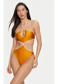 Costum de baie dama - 304191091 - Nylon - Galben - Galben