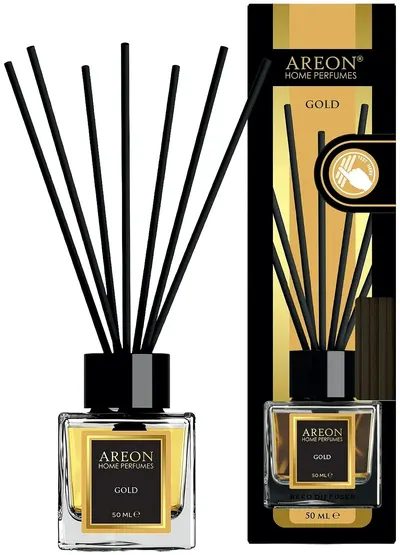 Bețișoare parfumate Areon Lux - Gold, 50 ml