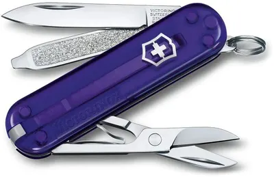Cuțit de buzunar elvețian Victorinox - Classic SD, Persian Indigo