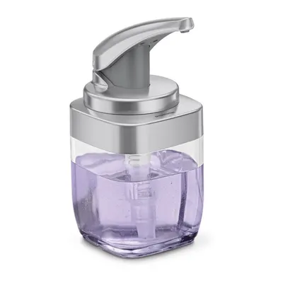 Dozator de săpun lichid din metal 444 ml - simplehuman