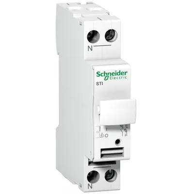 Separator Cu Fuzibil 1P+N 25A 10.3 x 38 mm 500V Schneider A9N15646