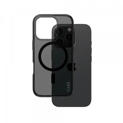 Husa MagSafe pentru Apple iPhone 16 Pro, PanzerGlass, Care Urban Combat, Neagra