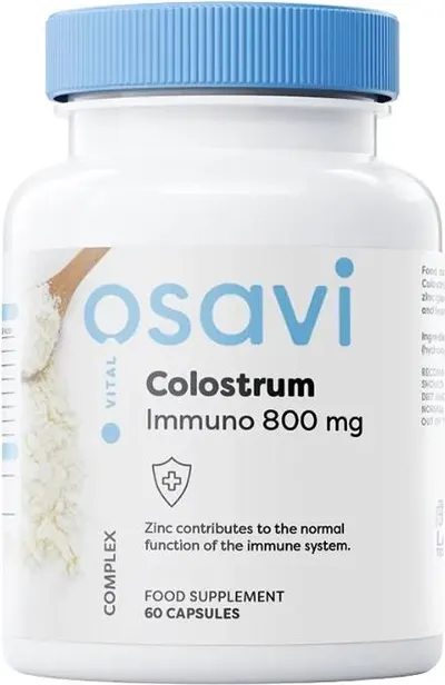 Colostrum Immuno, 800 mg, 60 capsule, Osavi