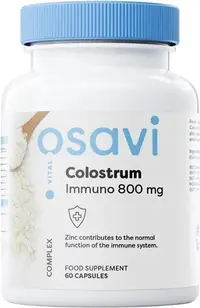 Colostrum Immuno, 800 mg, 60 capsule, Osavi