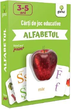 Alfabetul. Carti de joc educative