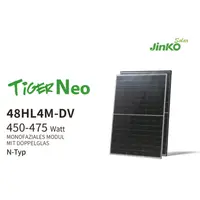 Panou Fotovoltaic JinkoSolar 48HL4M-DV 455W – Eficienta Superioara 22.77% cu Tehnologie N-TYPE