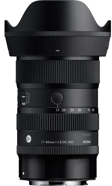 Obiectiv Sigma - 17-40mm f/1.8 DC Art, Canon RF-Mount