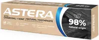 Astera Natural Pastă de dinţi Charcoal + Mint, 75 ml