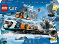 Constructor LEGO City - Trenul Polar Express pentru exploratorii arctici (60470)