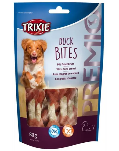 TRIXIE Premio Duck Bites cu rață 80 g