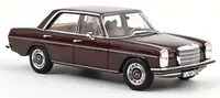 Model de colecționar NOREV Modern: Mașini - Mercedes-Benz 200, Dark Red Brown, 1968