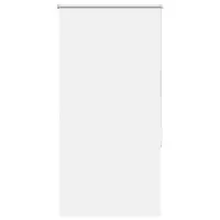 vidaXL Jaluzea cu role opace alb 65x150 cm lățime material 60,7 cm