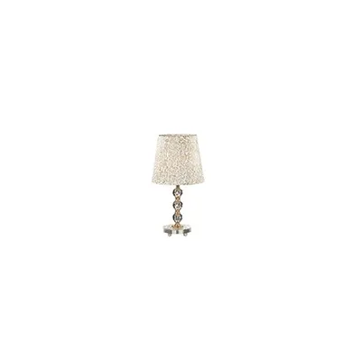 veioza Queen medie, 1 bec, dulie E14, D:250 mm, H:465 mm, Auriu