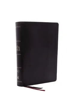 The Kjv, Open Bible, Leathersoft, Black, Red Letter Edition, Comfort Print: Complete Reference System