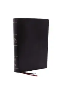 The Kjv, Open Bible, Leathersoft, Black, Red Letter Edition, Comfort Print: Complete Reference System