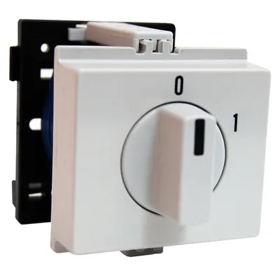 Comutator principal 0-1 modular 20A 1p