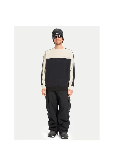 Jacheta sport barbati - poliester - negru/ ecru
