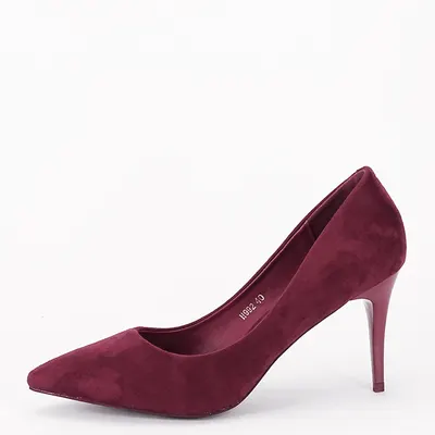 Pantofi bordo eleganti H992 03