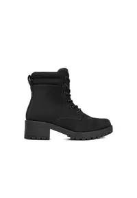 Ghete cu toc fete - negru