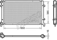 Radiator Apa Racire Motor Audi A3; Seat Altea, Altea Xl, Leon, Toledo Iii; Skoda Octavia Ii; Vw Caddy Iii, Eos, Golf Plus, Golf V, Golf Vi, Jetta Iii, Touran 1.4-2.0d Dupa 2003