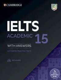 IELTS 15 Academic Student's Book with Answers with Audio with Resource Bank - Paperback brosat
