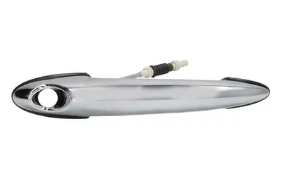 Maner usa Stanga Fata potrivit MINI COUNTRYMAN R60, MINI PACEMAN R61 2010-2016 - (exterior, cu gaura pentru incuietoare; crom)