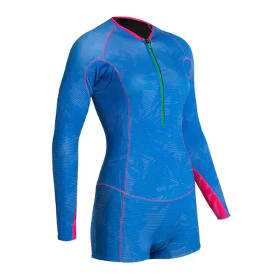 Costum shorty neopren surf 1.5 mm Roxy Pop Surf albastru
