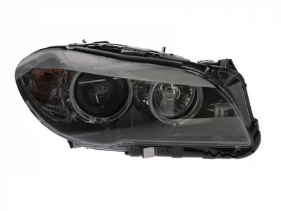 Far fata Dreapta (halogen, H7 H7 PY24W, electric, cu motor, culoare semnalizator: transparent) potrivit BMW 5 (F10), 5 (F11) 09.08-06.13