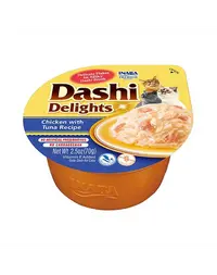 INABA Cat Dashi Delights pui si ton 70 g mancare umeda pisici