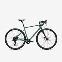 Bicicletă gravel Microshift Acolyte 1x8v, GRVL AF DISCOVER Verde