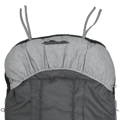 Sac de iarna universal pentru carucior Jane Nest Shadow 95x46 cm material interior din fleece