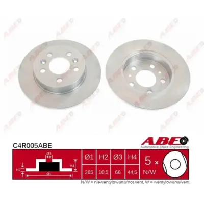 Disc frana ABE C4R005ABE