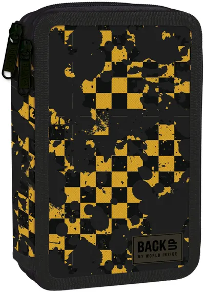 Neceser cu accesorii BackUp DW - Chess, 2 fermoare