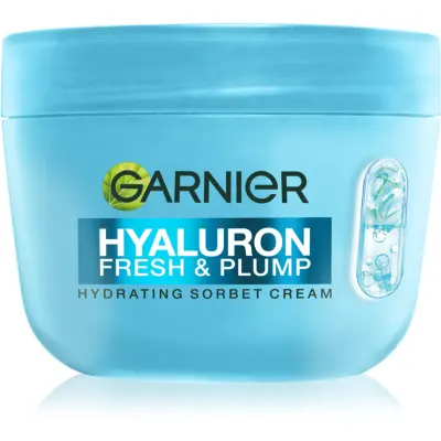 Garnier Hyaluron Fresh & Plump cremă sorbet cu efect de hidratare 85 ml