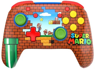 Controler Turtle Beach - Rematch, Switch/Switch 2, wireless, Mario Bricks Reveal