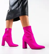 Botine Cash Fuchsia
