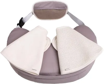 Protector pentru pernă de alăptare Matea - Cu design adaptiv, bumbac organic
